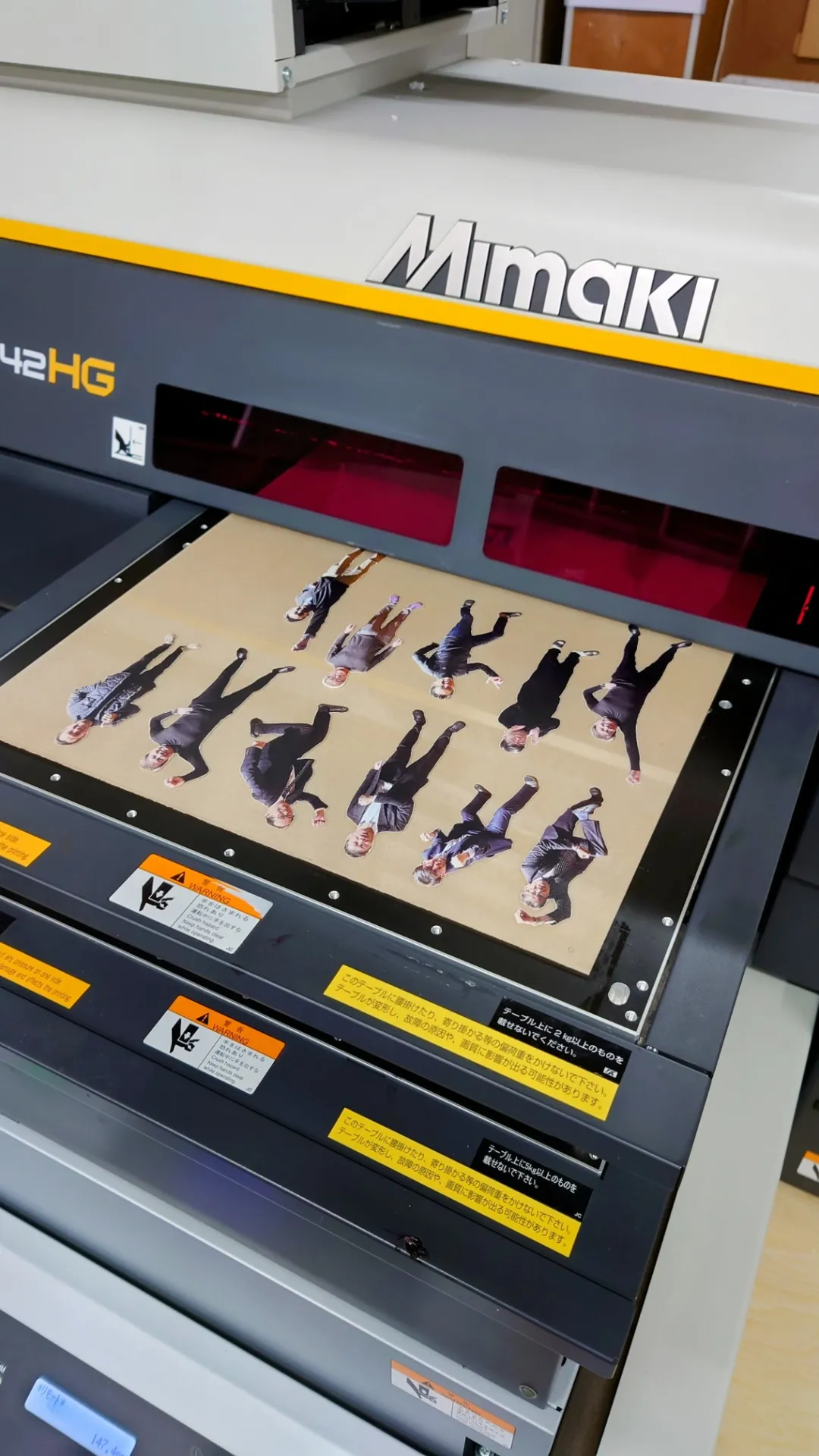 アクリルスタンドUVプリント